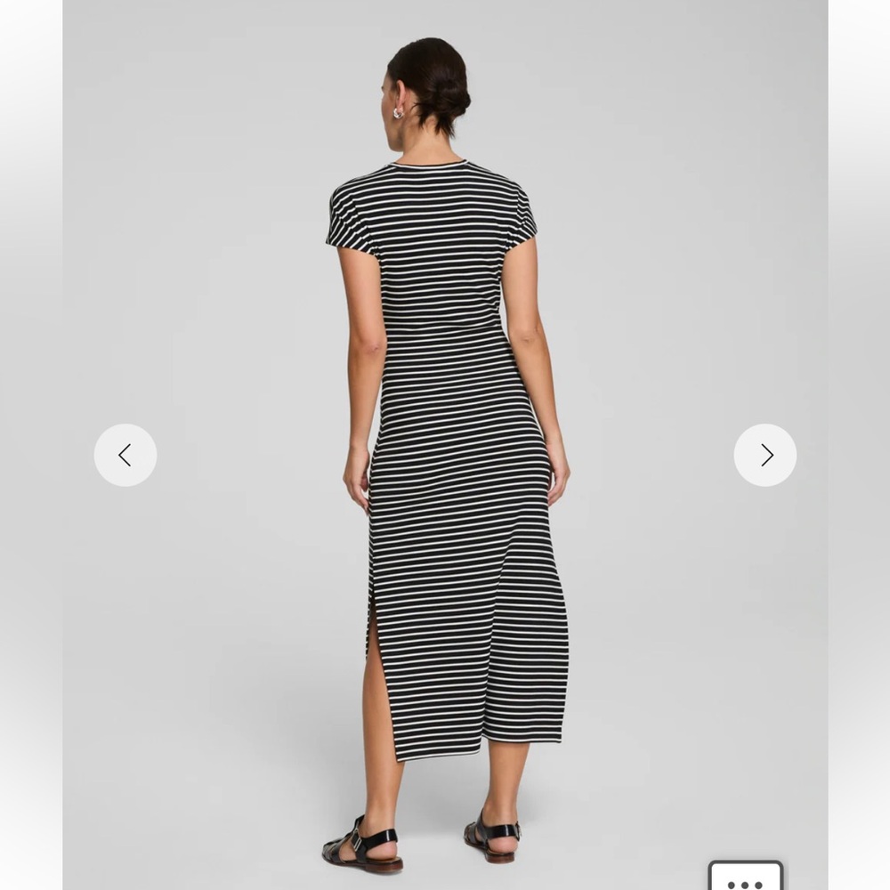 NWT SPANX AirEssentials Tie Waist Maxi Dress - Picture 2 of 5